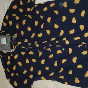 DENIM & FLOWER TACO 🌮 BUTTON DOWN MEN SLIM FIT